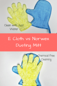 E Cloth vs Norwex Dusting Mitt
