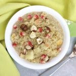 vegan quinoa breakfast bowl