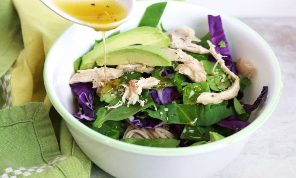 healthy chinese chicken salad