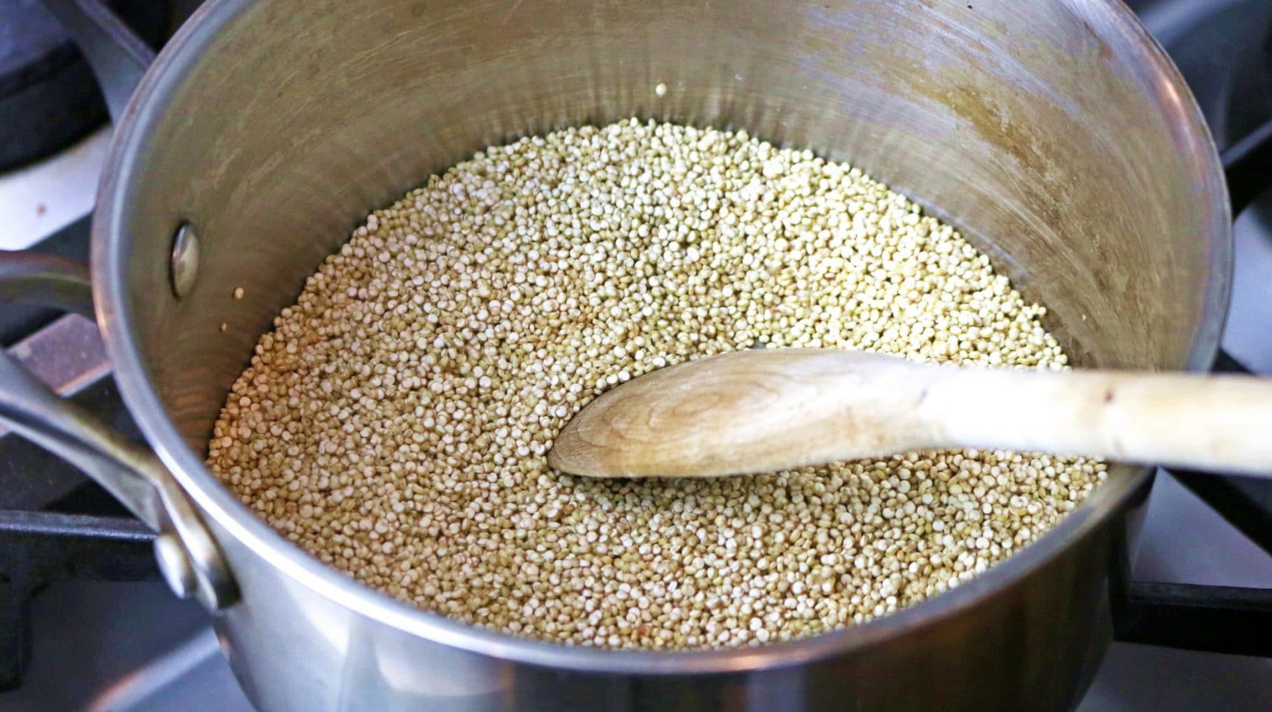 toasted quinoa