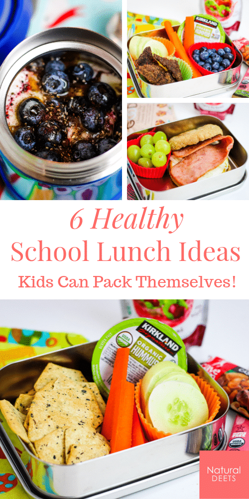 Healthy School Lunch Ideas for Kids - Natural Deets