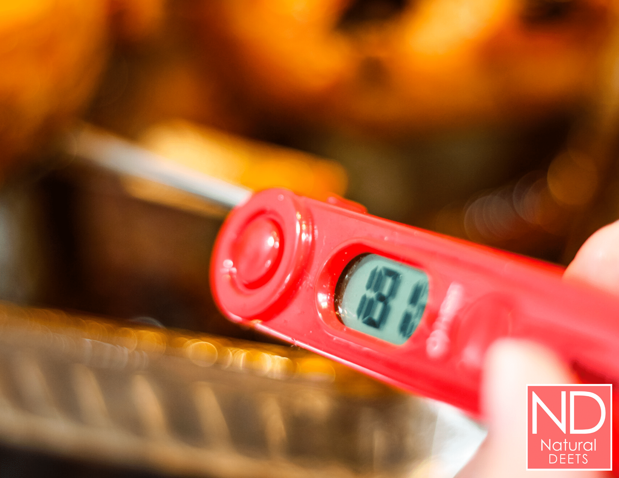 a picture of a meat thermometer