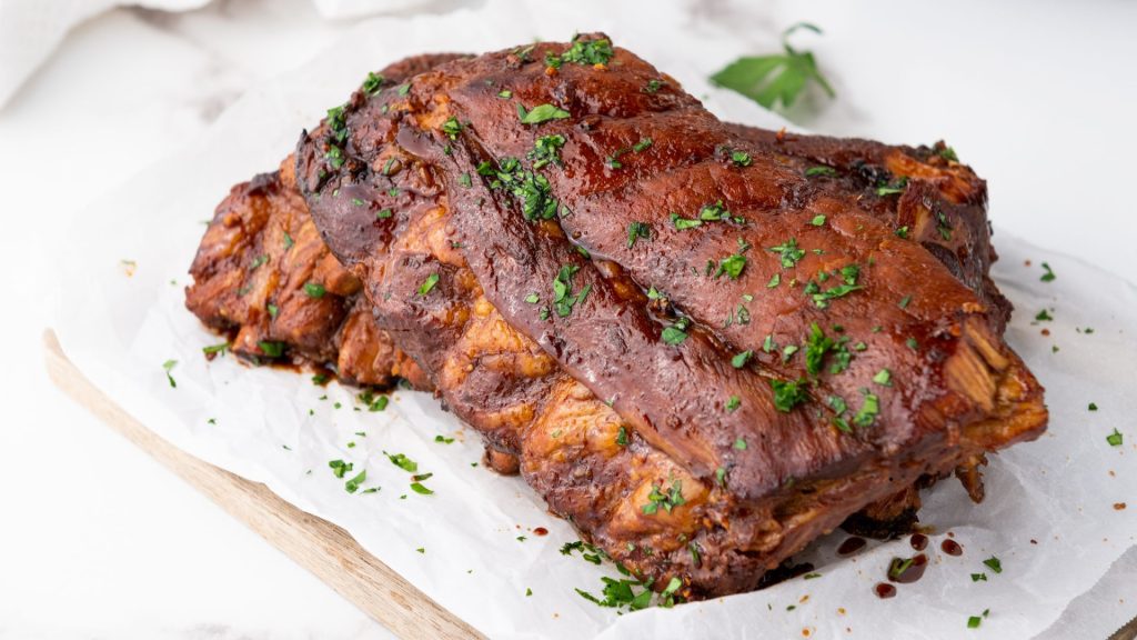 crockpot soy honey ribs
