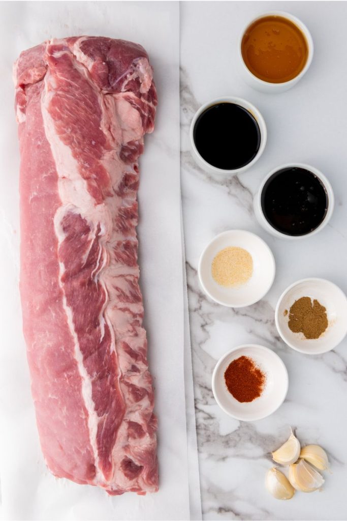 honey soy ribs ingredients